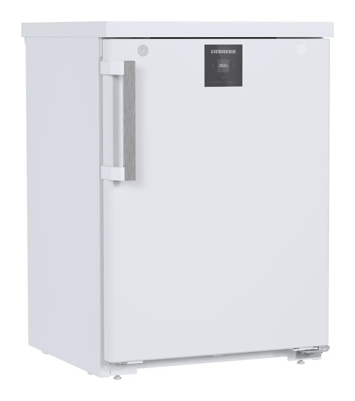 Slika proizvoda, Perspektiva: Pod kutom zatvoreno, Zamrzivač prikladan za ugradnju ispod pulta s NoFrostom, Boja kućišta: bijela, Boja vrata: bijela