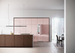 Produkt-Bild, Perspektive: Milieu, Integrierbare Kühl-Gefrierkombination mit EasyFresh und NoFrost