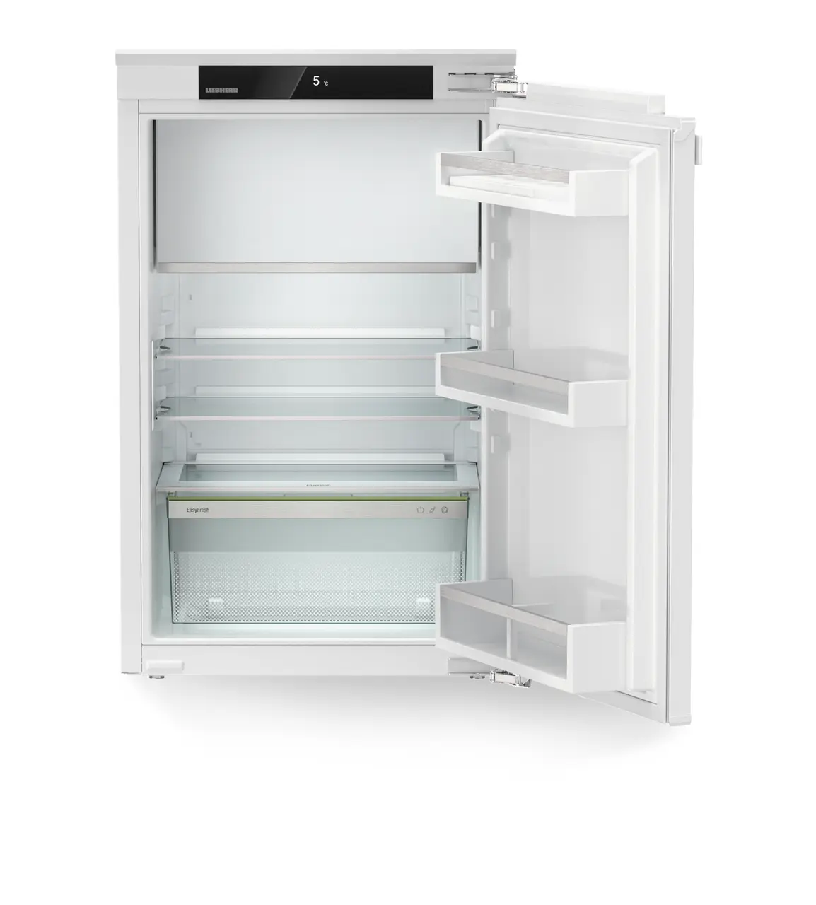 Product image, Perspective: straight open empty, Integrable fridge with EasyFresh