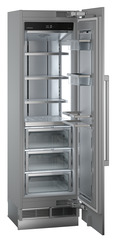 Product image, Perspective: oblique open empty, Refrigerator with BioFresh for integrated use