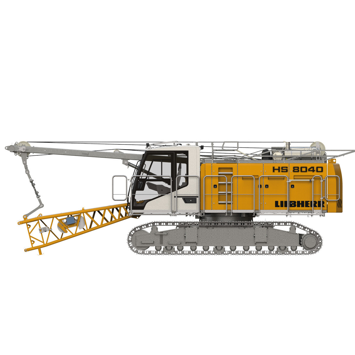 HS8040.1 デューティーサイクルクローラークレーン(HSシリーズ) - Liebherr