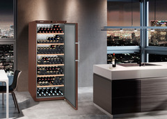 Product image, Perspective: milieu, Wine storage cabinet, Casing colour: terra, Door colour: terra