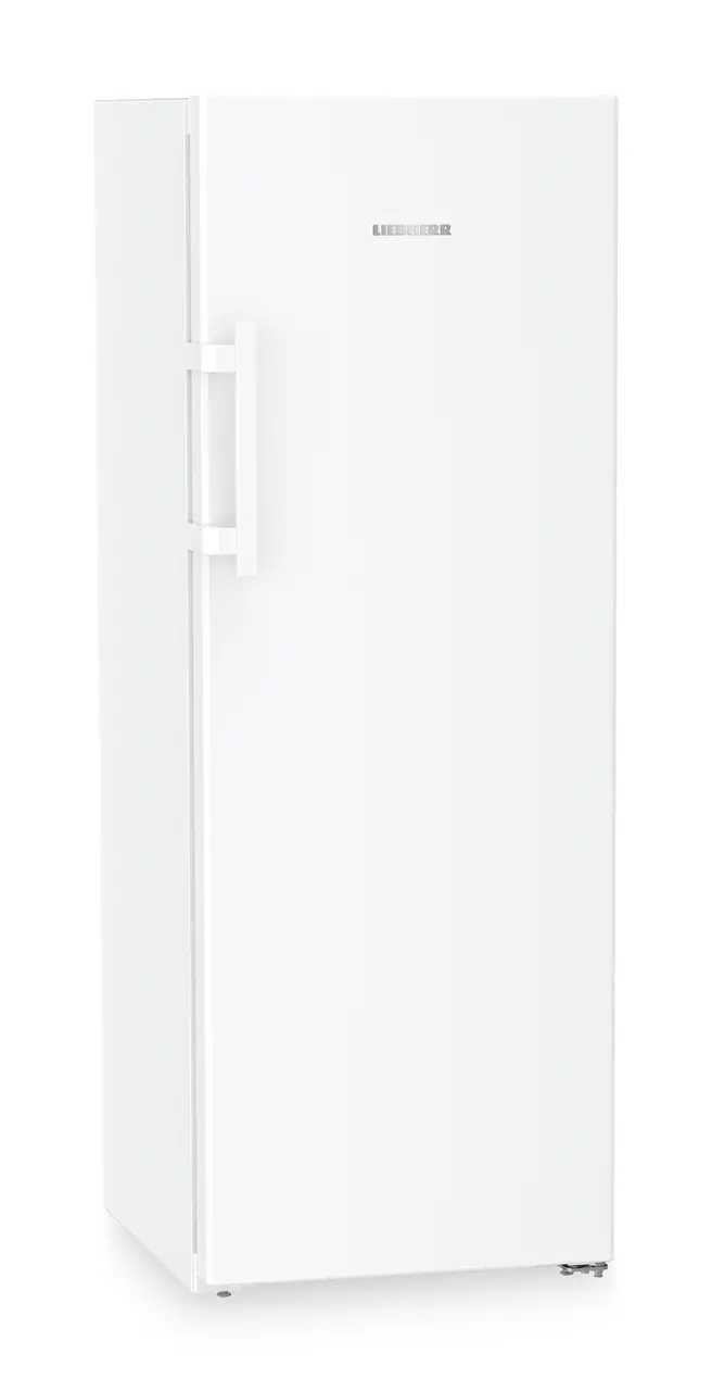 Изображение продукции, Перспектива: Под углом, с закрытой дверцей, Морозильная камера с системой NoFrost, Цвет корпуса: белый, Цвет дверцы: белый