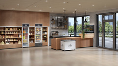 Image de produit, Perspective: Environnement, Congélateur pour crème glacée, Couleur de l’habillage: blanc