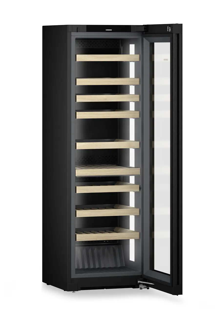 Изображение на продукта, Перспектива: Странично, отворен, празен, Мултитемпературен охладител за вино