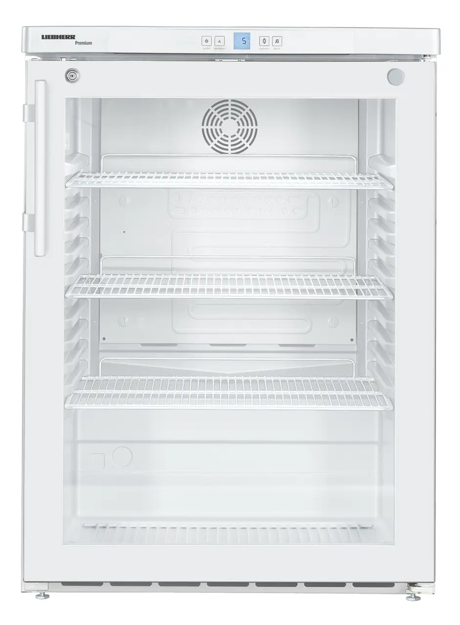 Изображение на продукта, Перспектива: Специална форма, Хладилник за вграждане под плот с динамично охлаждане, Цвят на корпуса: бял, Цвят на вратата: бял