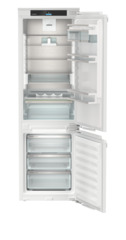 Product image, Perspective: straight open empty, Integrable fridge-freezer with EasyFresh and NoFrost