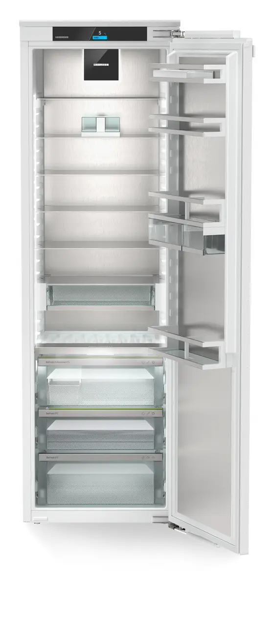 Product image, Perspective: straight open empty, Integratable refrigerator with BioFresh Professional