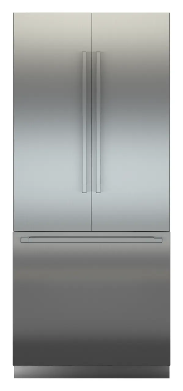 Product image, Perspective: straight closed, Combined refrigerator-freezer with BioFresh and NoFrost for integrated use