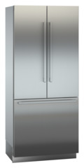 Product image, Perspective: oblique closed, Combined refrigerator-freezer with BioFresh and NoFrost for integrated use