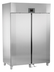 Product image, Perspective: oblique closed, Forced-air freezer GN 2/1, Casing colour: stainless steel
