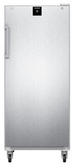 Product image, Perspective: straight closed empty, Forced-air refrigerator, Casing colour: stainless steel, Door colour: stainless steel