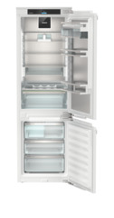 Product image, Perspective: straight open empty, Integrable fridge-freezer with EasyFresh and NoFrost