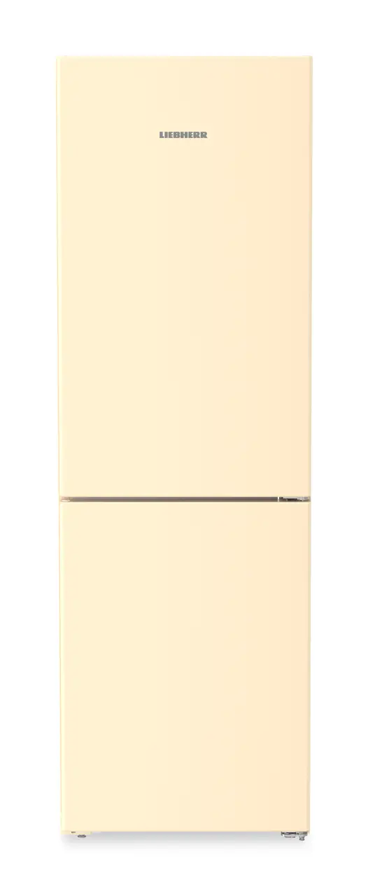 Gaminio vaizdas, Perspektyva: Iš priekio, uždarytas, Šaldytuvo ir šaldiklio derinys su „EasyFresh“ ir „NoFrost“, Korpuso spalva: Smėlinė, Durų spalva: Smėlinė