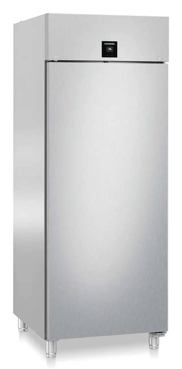 Product image, Perspective: oblique closed empty, Forced-air bakery standard freezer, Casing colour: stainless steel, Door colour: stainless steel