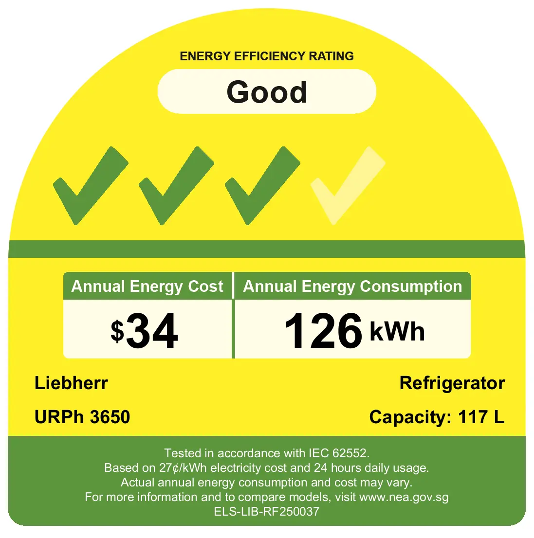 Energy label