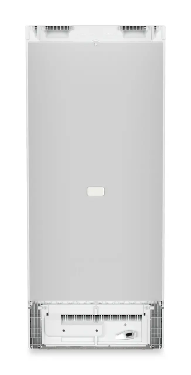 Produktbillede, Perspektiv: Bagside, Fritstående fryseskab med NoFrost og EasyTwist-Ice, Kabinetfarve: Hvid, Dørfarve: Hvid