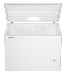 Toote pilt, Perspektiiv: Sirge avatud tühi, Sügavkülmutuskirst, Korpuse värv: valge, Ukse värv: valge