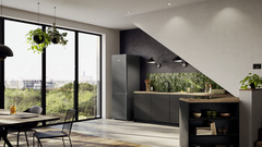 Изображение продукции, Перспектива: Внешние условия, Комбинированный холодильник-морозильник с EasyFresh и NoFrost