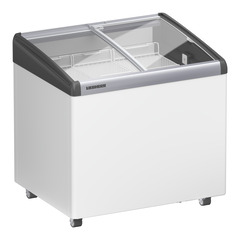 Product image, Perspective: oblique closed empty, Ice-cream chest freezer, Casing colour: white