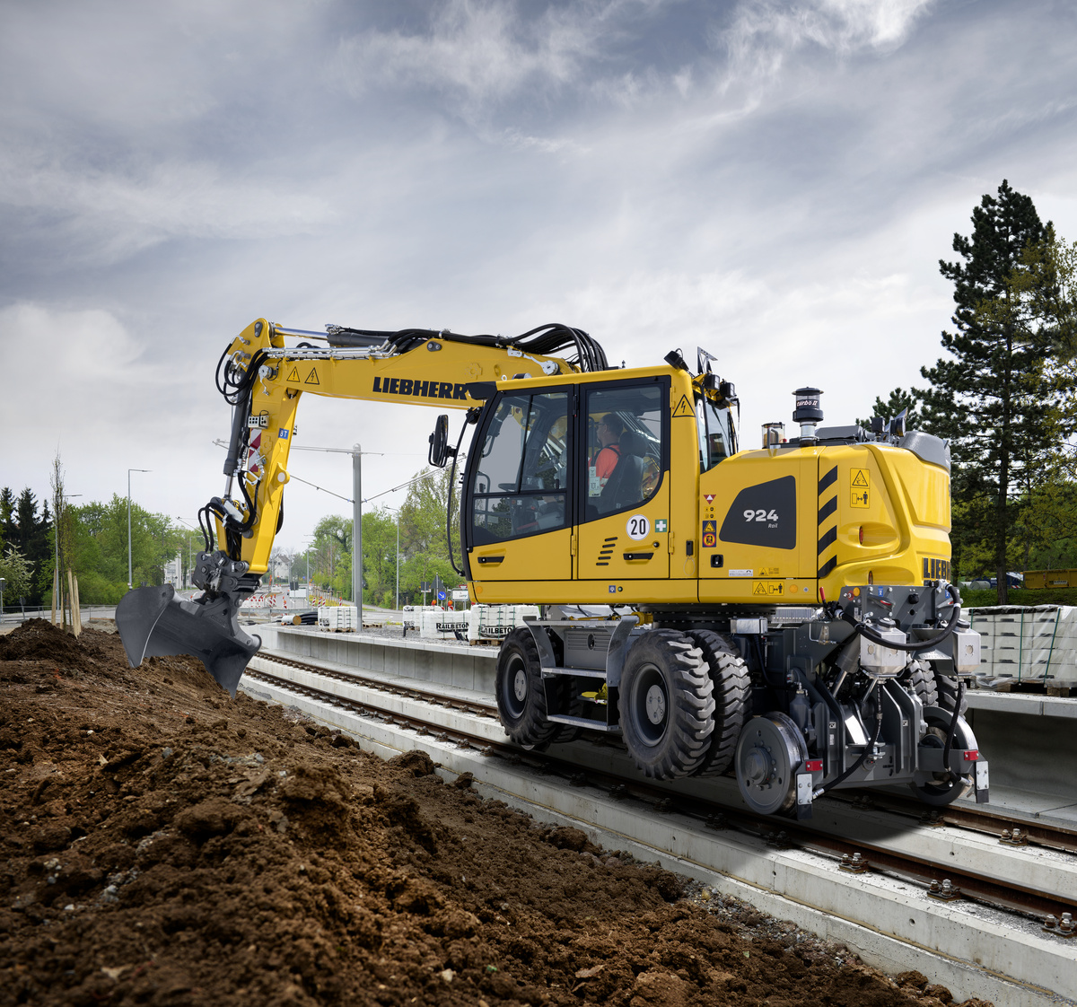 リベンジャ- A 924 Rail Litronic - Liebherr