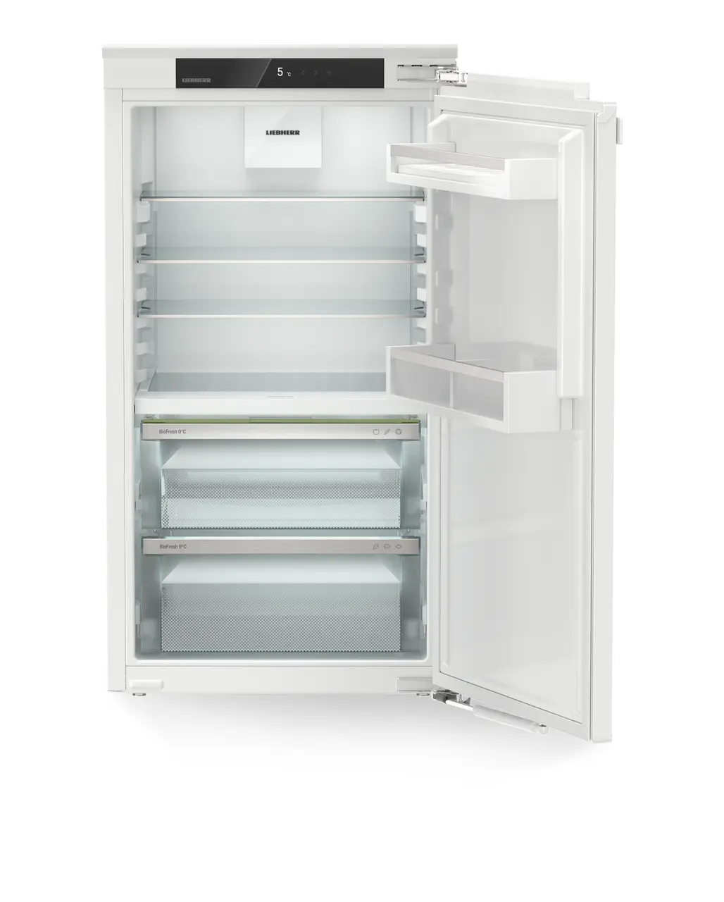 Product image, Perspective: straight open empty, Refrigerator with BioFresh for integrated use