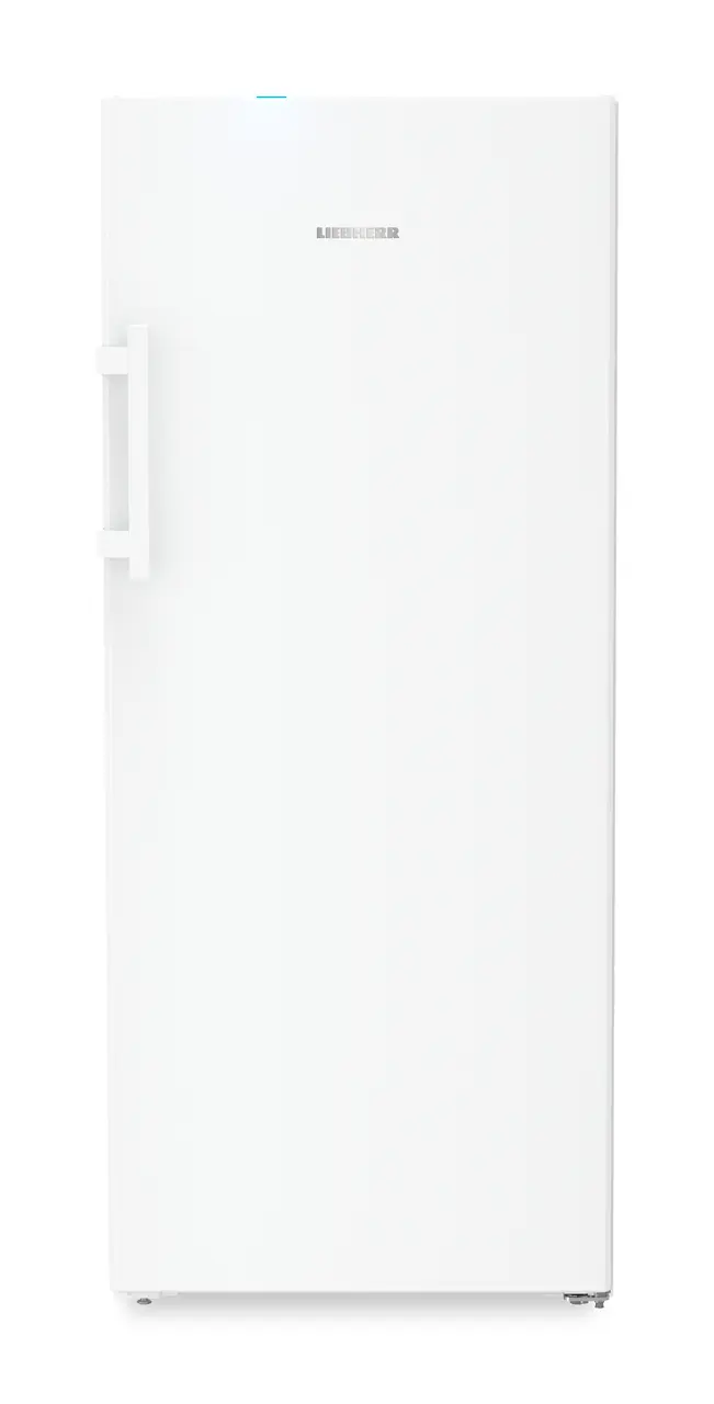 Produktbild, Perspektiv: Framifrån, stängd, Fristående frys med NoFrost och EasyTwist-Ice, Färg på hölje: Vit, Färg på dörr: Vit