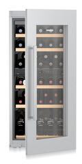 Product image, Perspective: special form, Built-in multi-temperature wine cabinet, Casing colour: silver