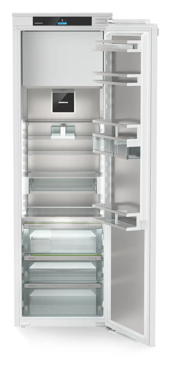 Product image, Perspective: straight open empty, Integratable refrigerator with BioFresh Professional