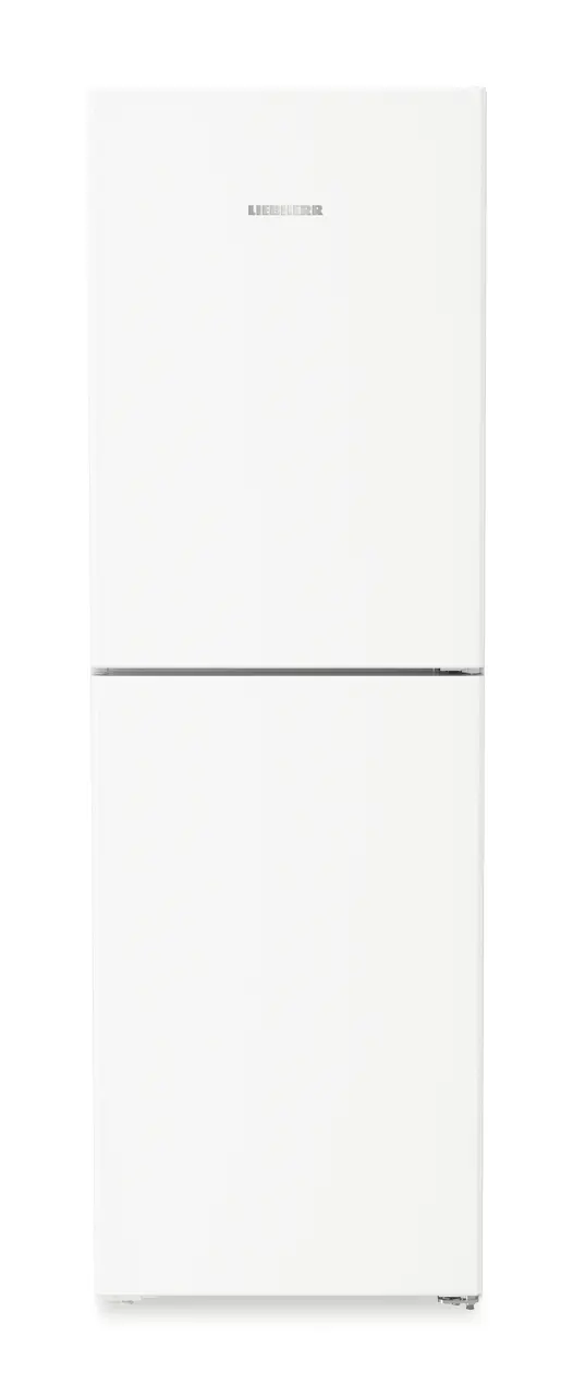 Produkt-Bild, Perspektive: gerade geschlossen, Kühl-Gefrierkombination mit EasyFresh und NoFrost, Gehäusefarbe: Weiß, Türfarbe: Weiß