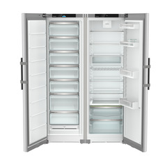 Imagen de producto, Perspectiva: De frente, abierto, vacío, Combinado Side-by-Side