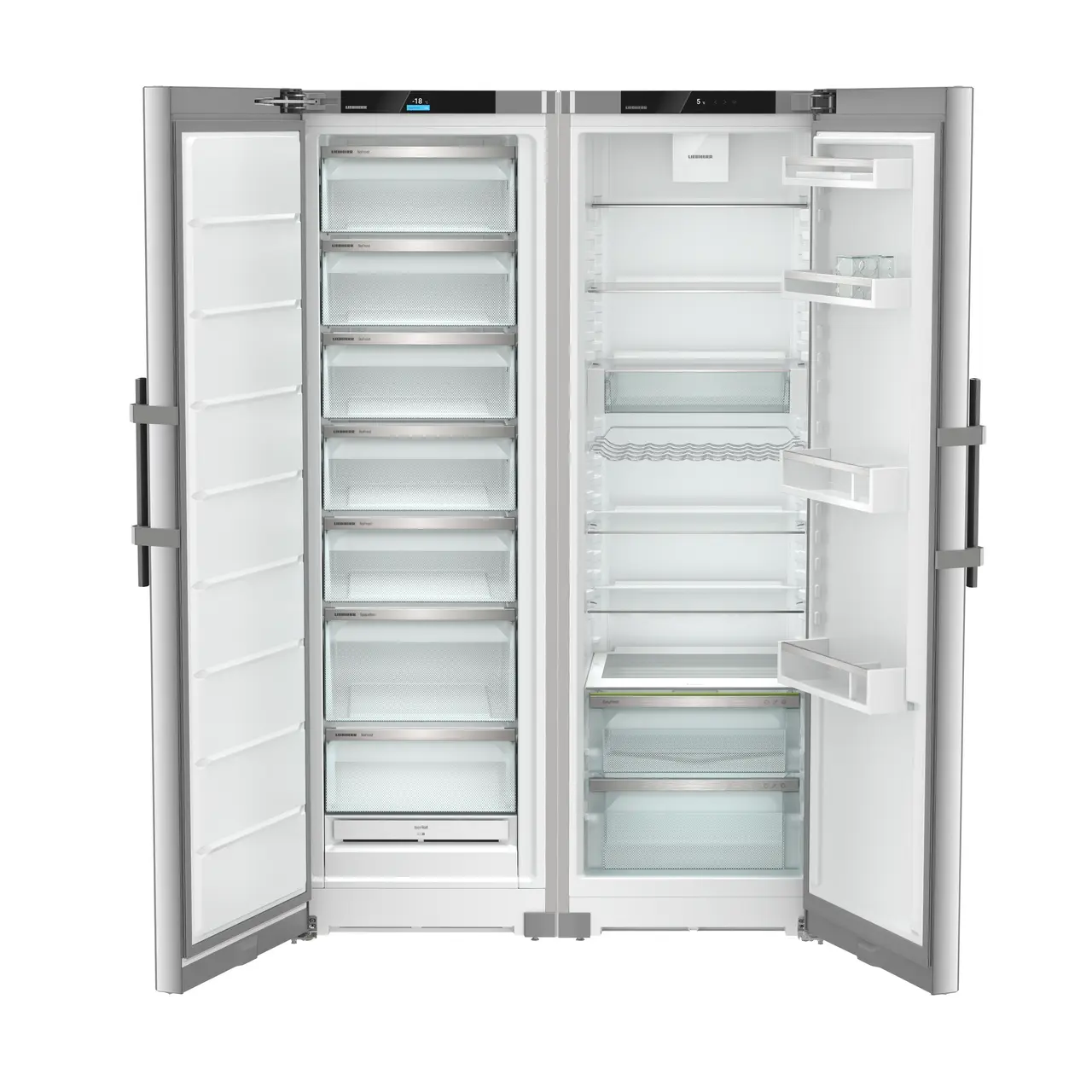 Imagen de producto, Perspectiva: De frente, abierto, vacío, Combinado Side-by-Side