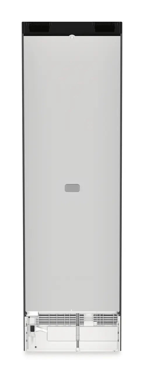 Produkt-Bild, Perspektive: Rückseite, Kühl-Gefrierkombination mit BioFresh und NoFrost, Gehäusefarbe: Schwarz, Türfarbe: BlackSteel