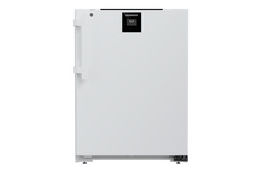 Image de produit, Perspective: Droit fermé, Réfrigérateur de laboratoire avec réfrigération par air pulsé, Couleur de l’habillage: blanc, Couleur de porte: blanc