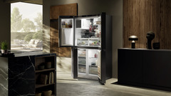 Termékkép, Perspektíva: Környezet, 4 ajtós francia ajtós hűtő-fagyasztó víz- és jégkocka adagolóval