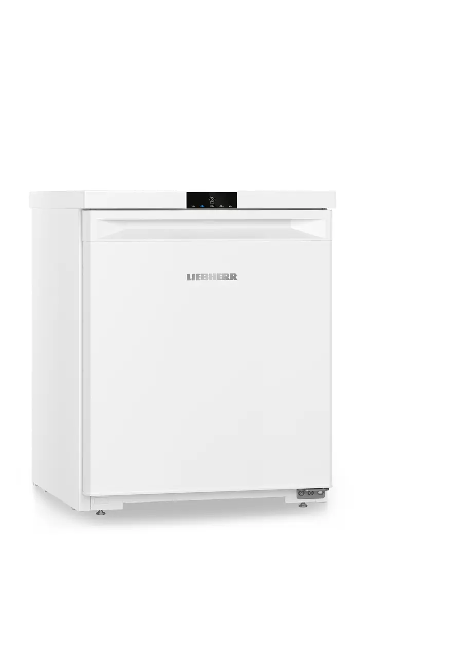 Изображение продукции, Перспектива: Под углом, с закрытой дверцей, без продуктов, Малогабаритная морозильная камера с системой SmartFrost, Цвет корпуса: белый, Цвет дверцы: белый