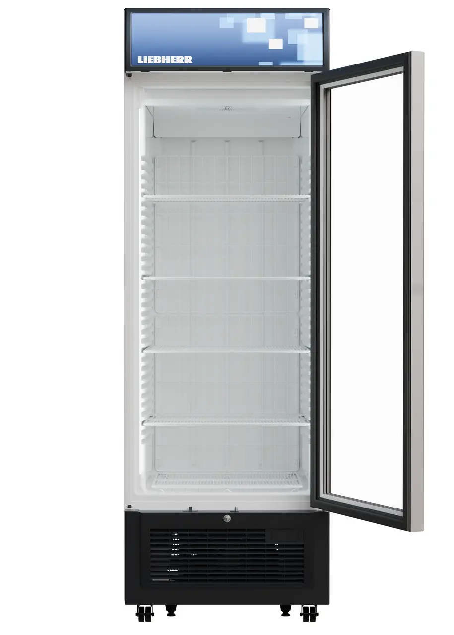 Product image, Perspective: straight open empty, Forced-air freezer, Casing colour: white