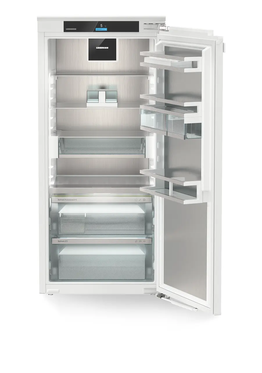 Produkt-Bild, Perspektive: gerade offen leer, Integrierbarer Kühlschrank mit BioFresh Professional