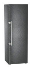 Product image, Perspective: oblique closed, Refrigerator with BioFresh, Casing colour: BlackSteel, Door colour: BlackSteel