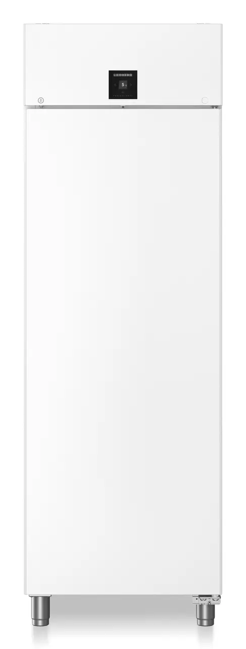 Produkt-Bild, Perspektive: gerade geschlossen leer, Kühlgerät Bäckereinorm mit Umluftkühlung, Gehäusefarbe: Weiß, Türfarbe: Weiß