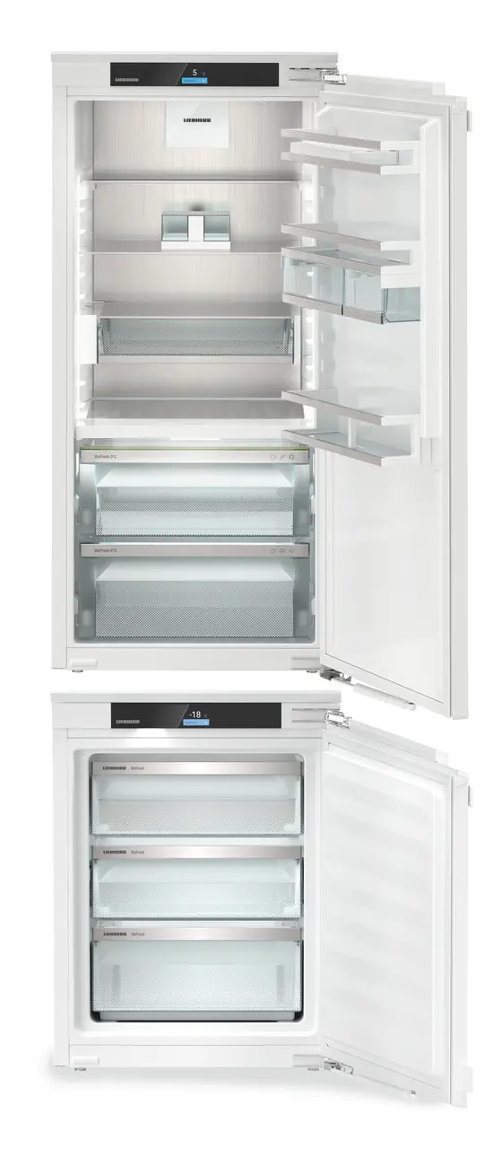 Изображение продукции, Перспектива: Прямо, с открытой дверцей, без продуктов, Холодильник Side-by-Side