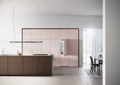 Produkt-Bild, Perspektive: Milieu, Integrierbare Kühl-Gefrierkombination mit EasyFresh und NoFrost