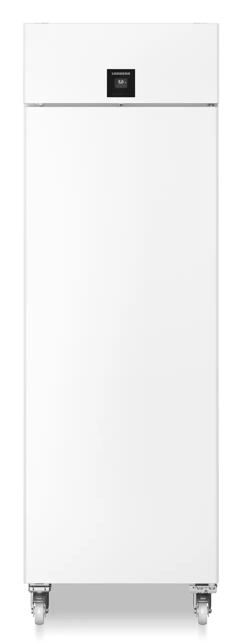 Image de produit, Perspective: Droit fermé vide, Réfrigérateur de laboratoire avec réfrigération par air pulsé, Couleur de l’habillage: blanc, Couleur de porte: blanc