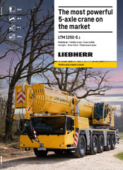 TR 1/87 リープヘル LTM 1250-5.1 34R-031 NZG 1/50 Liebherr LTM1250-5.1 Mobil crane クレーン車