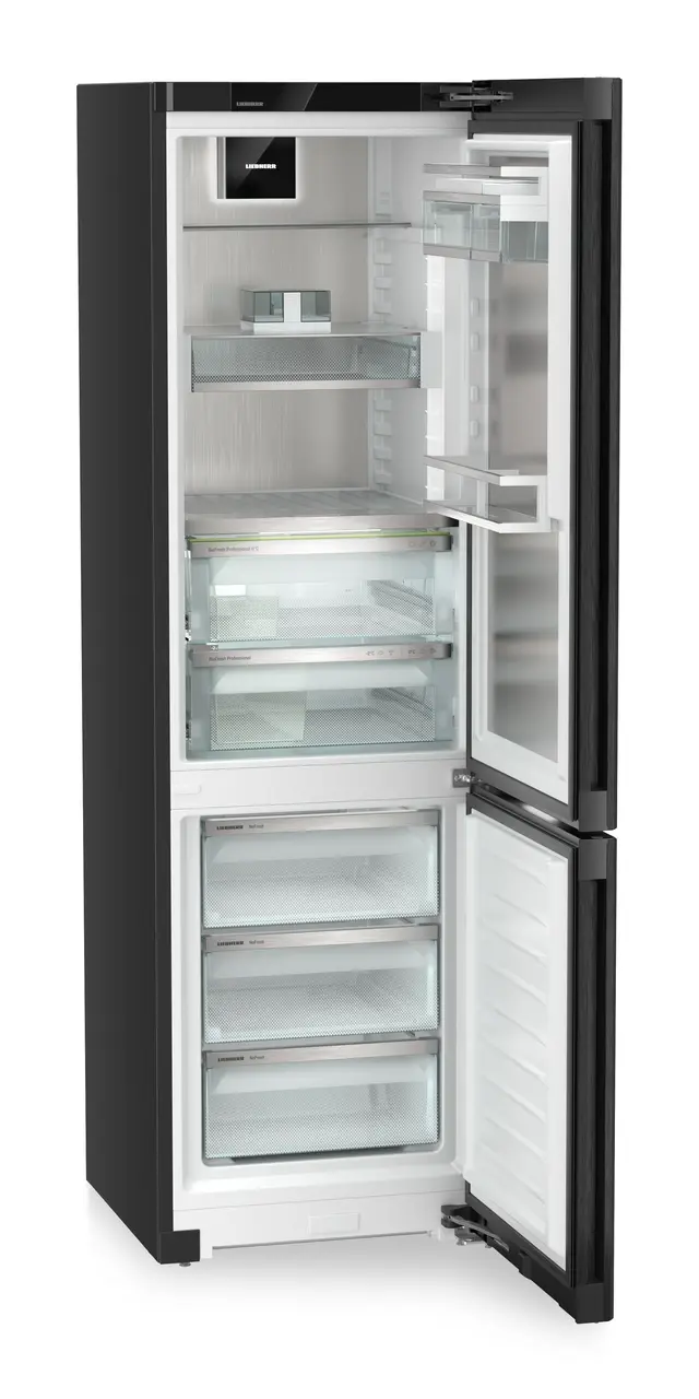 Tuotekuva, Näkymä: Viisto, avoin, tyhjä, Jääkaappi-pakastinyhdistelmä, jossa on BioFresh Professional ja NoFrost -järjestelmä