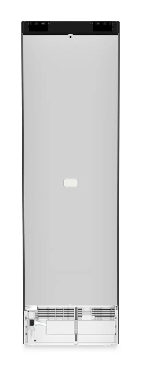 Produkt-Bild, Perspektive: Rückseite, Kühl-Gefrierkombination mit EasyFresh und NoFrost, Gehäusefarbe: Schwarz, Türfarbe: BlackSteel