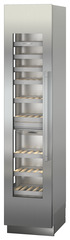 Product image, Perspective: oblique closed, Built-in multi-temperature wine cabinet, Casing colour: grey