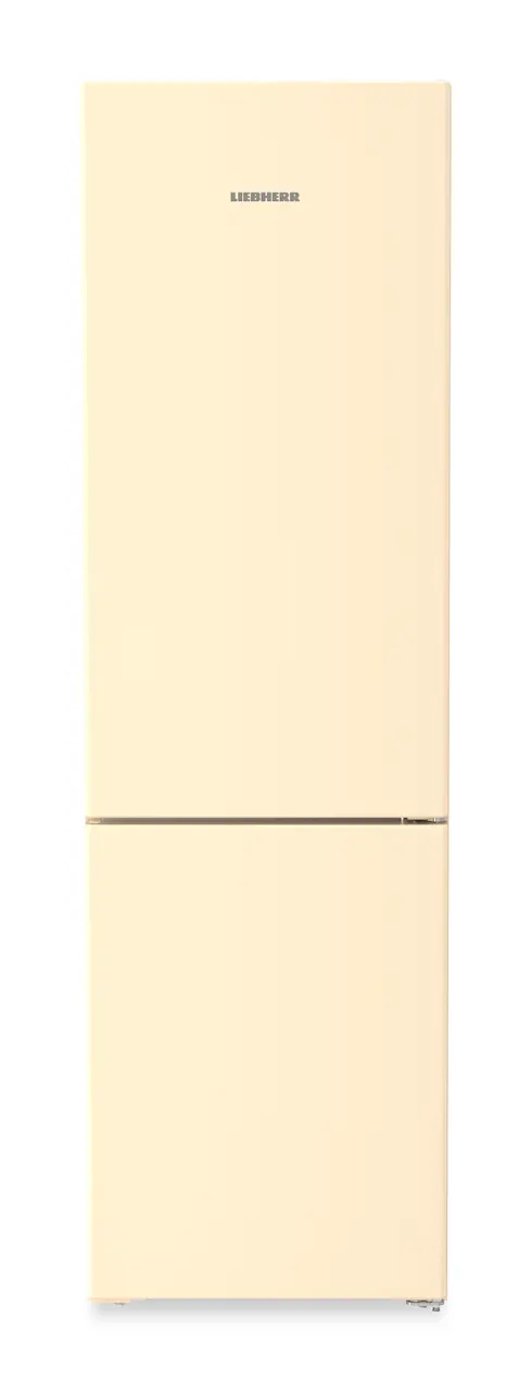 Gaminio vaizdas, Perspektyva: Iš priekio, uždarytas, Šaldytuvo ir šaldiklio derinys su „EasyFresh“ ir „NoFrost“, Korpuso spalva: Smėlinė, Durų spalva: Smėlinė