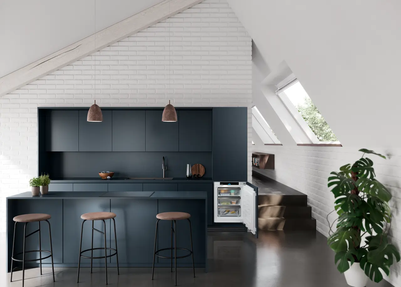 Изображение продукции, Перспектива: Внешние условия, Встраиваемая морозильная камера с функцией NoFrost