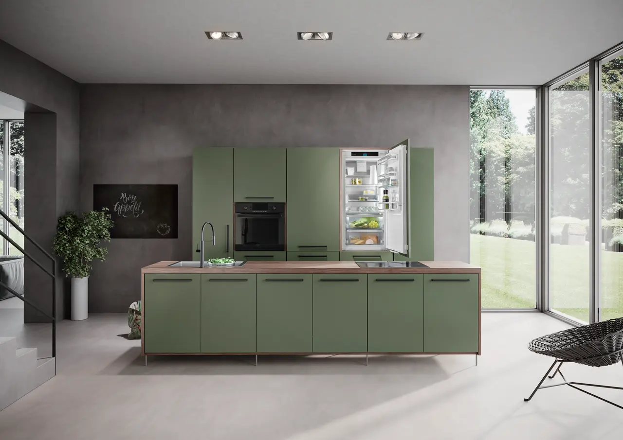 Produkt-Bild, Perspektive: Milieu, Integrierbarer Kühlschrank mit BioFresh